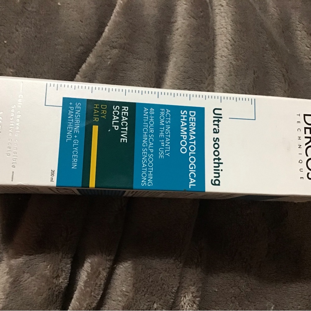 Vichy dercos ultra soothing dermatological shampoo reactive scalp dry hair